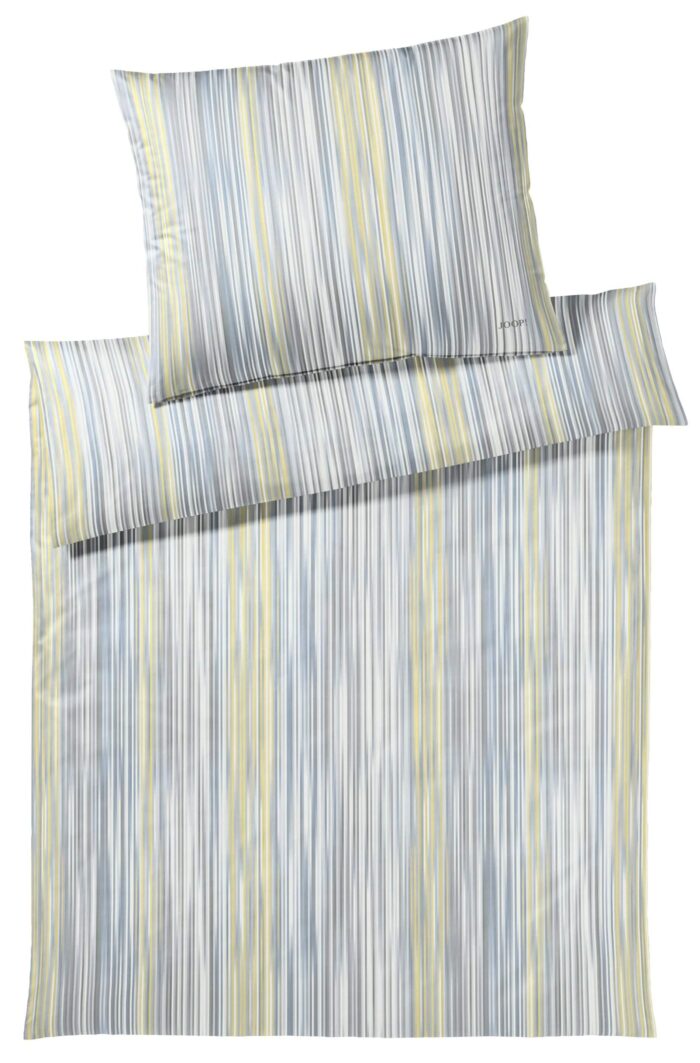 Joop Bettwäsche 4090 Pinstripe  A 03 Lemon 140x200cm/70x90cm