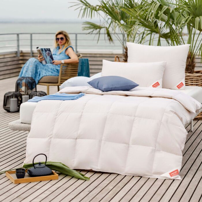 Hefel Wellness Retreat Ganzjahresdaunendecke 140x200cm – Bild 2